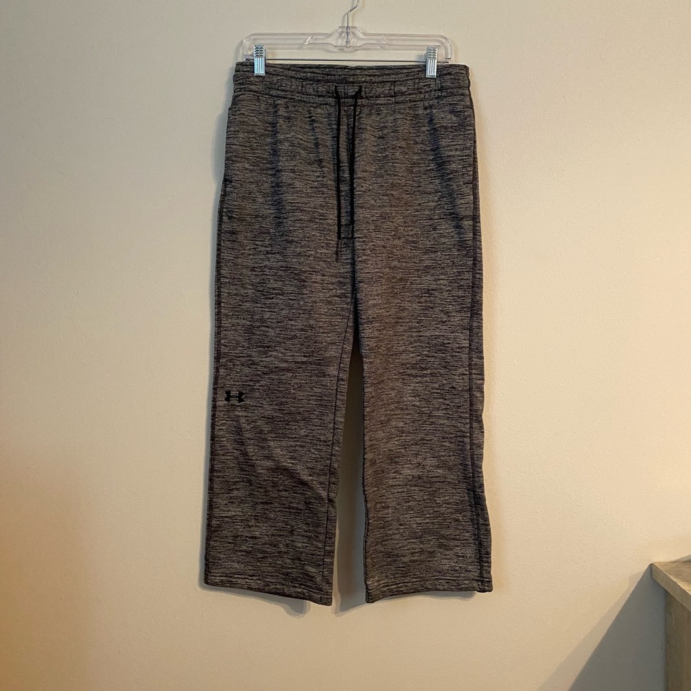 Under Armour Black & White Patterned Sweatpants Size Medium